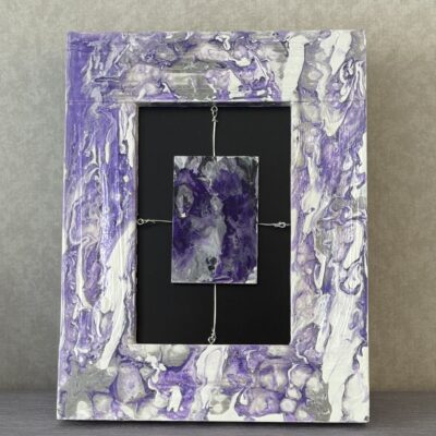 Original Art: Purple and Silver frame #2
