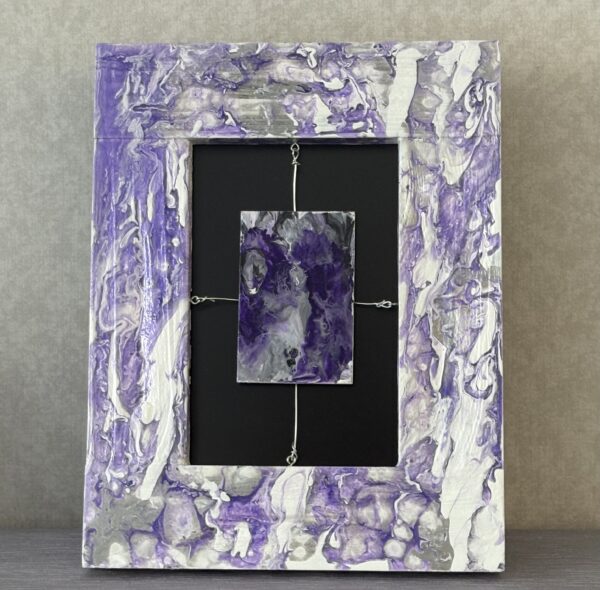 Original Art: Purple and Silver frame #2