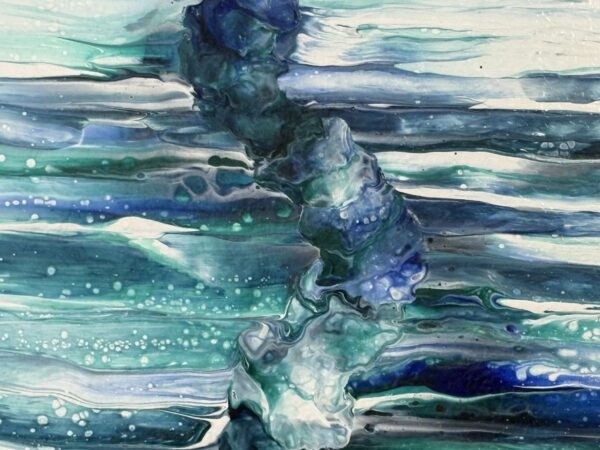 Original Art: Moving through blue - Image 2