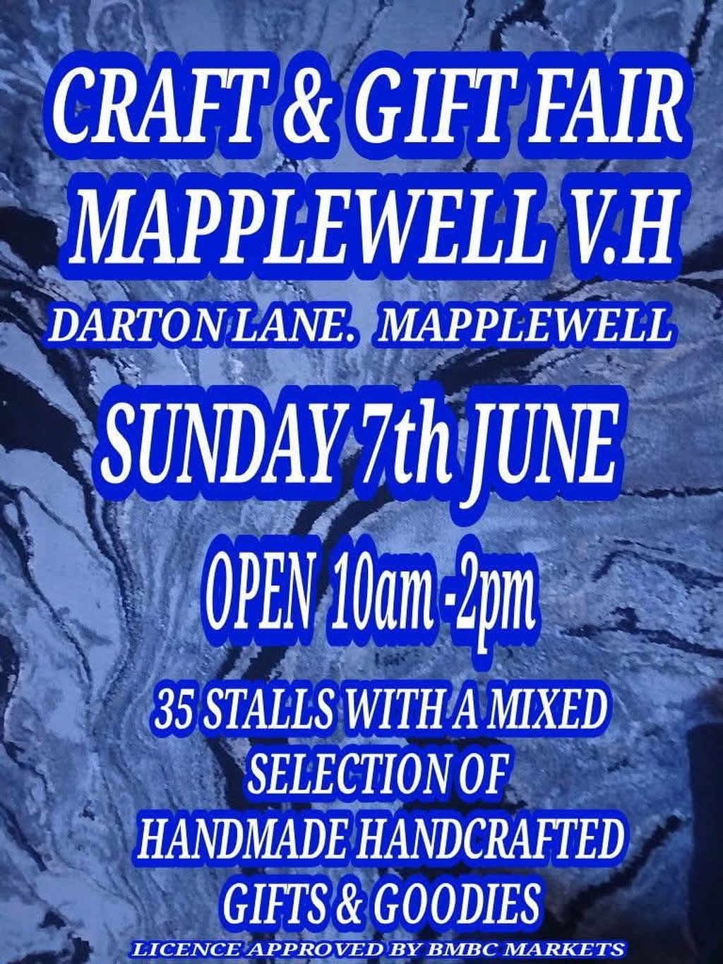 Getting closer! If you’re looking for something to do on Sunday, why not pop along to the craft and gift fair in Mapplewell.
Lots of lovely gift ideas, as well as cakes and treats at this one. I’ll be there with a selection of books for children and adults, artwork and unique jewellery. 
#helenwalkerauthor #givethegiftofunique
