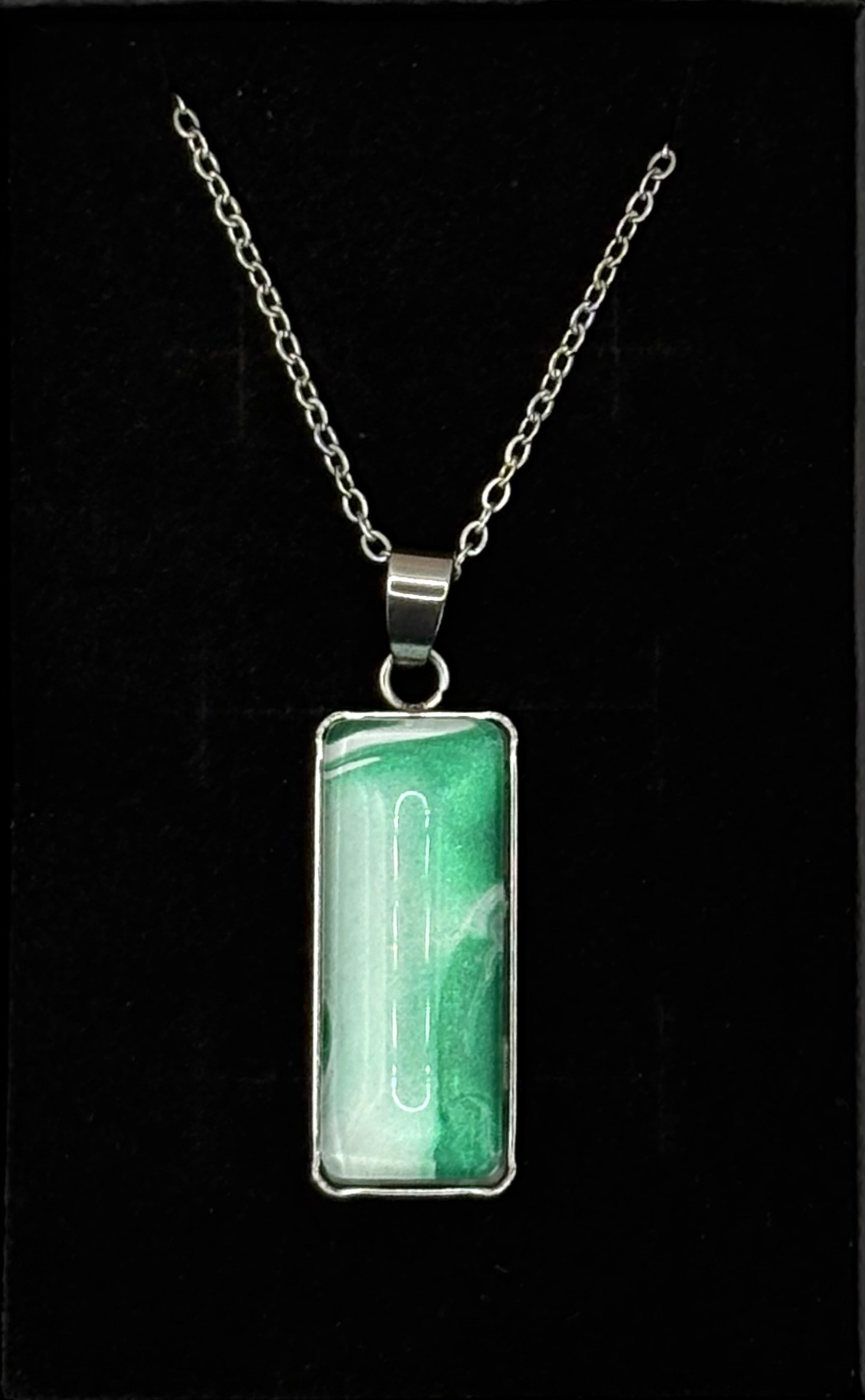 Rectangle Necklace #12 - Image 2
