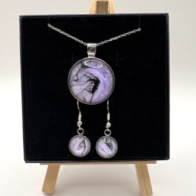 Pendant and Earring Set #31