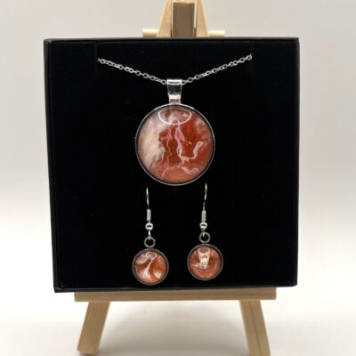 Pendant and Earring Set #32