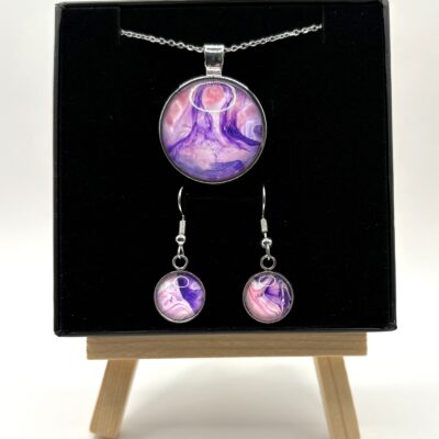 Pendant and Earring Set #36