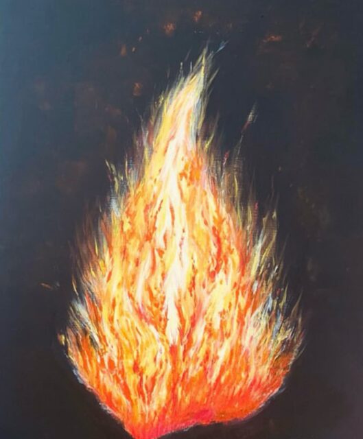 And this painting reminds me of how it felt in my room last night….. Happy heatwave, stay safe 🫠🥵🔥

#helenwalkerauthor #givethegiftofunique