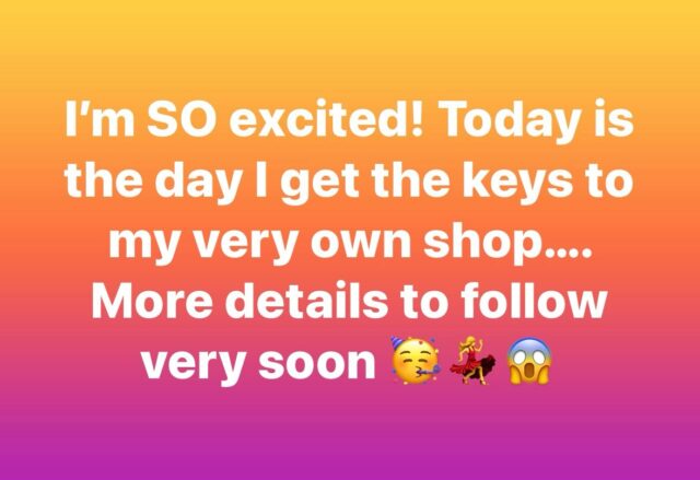 Excited, scared, super giddy and overwhelmed all rolled into one ❤️❤️